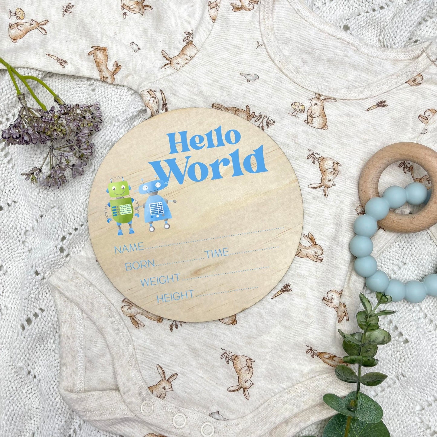 Birth announcement sign, baby birth sign, personalised baby plaque, birth plaque, newborn gift