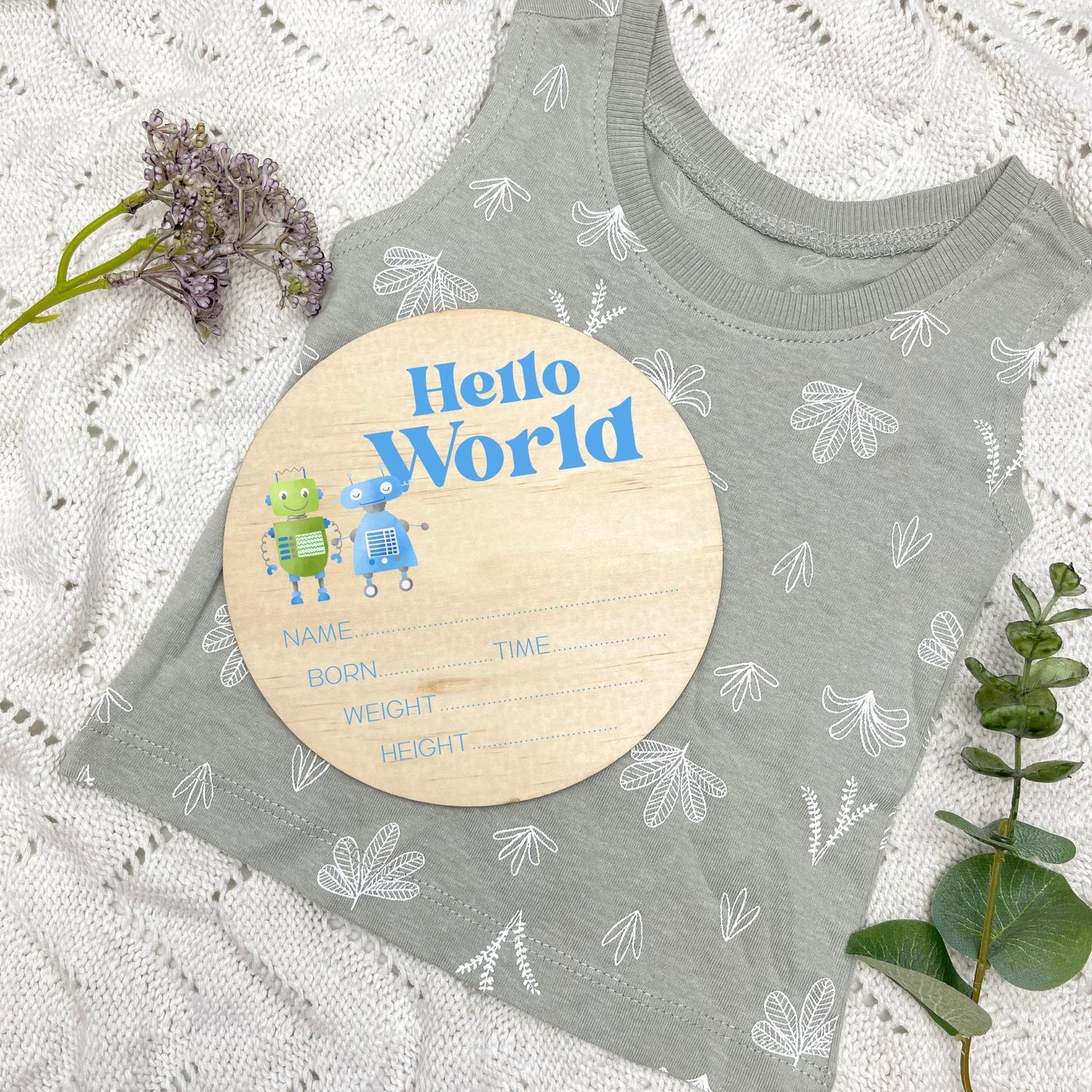Birth announcement sign, baby birth sign, personalised baby plaque, birth plaque, newborn gift