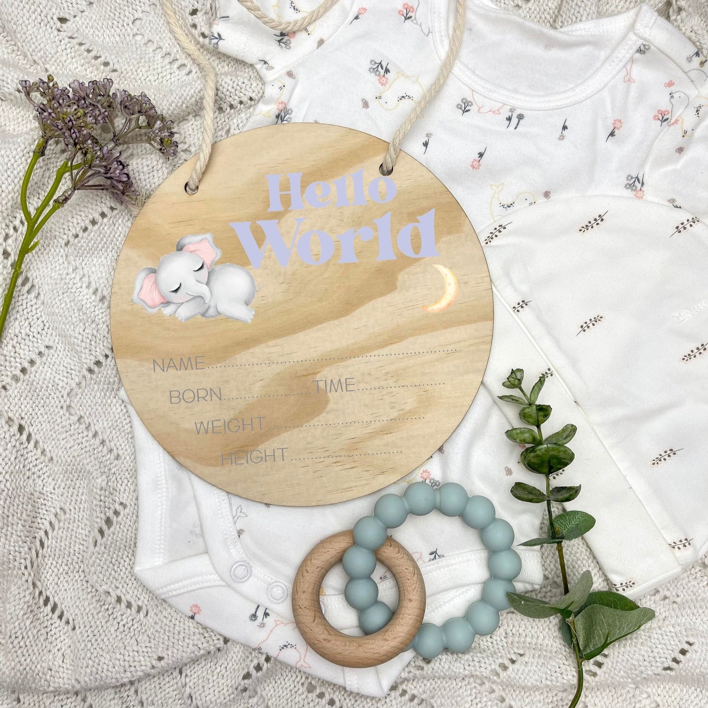 Birth announcement sign, baby birth sign, personalised baby plaque, birth plaque, newborn gift