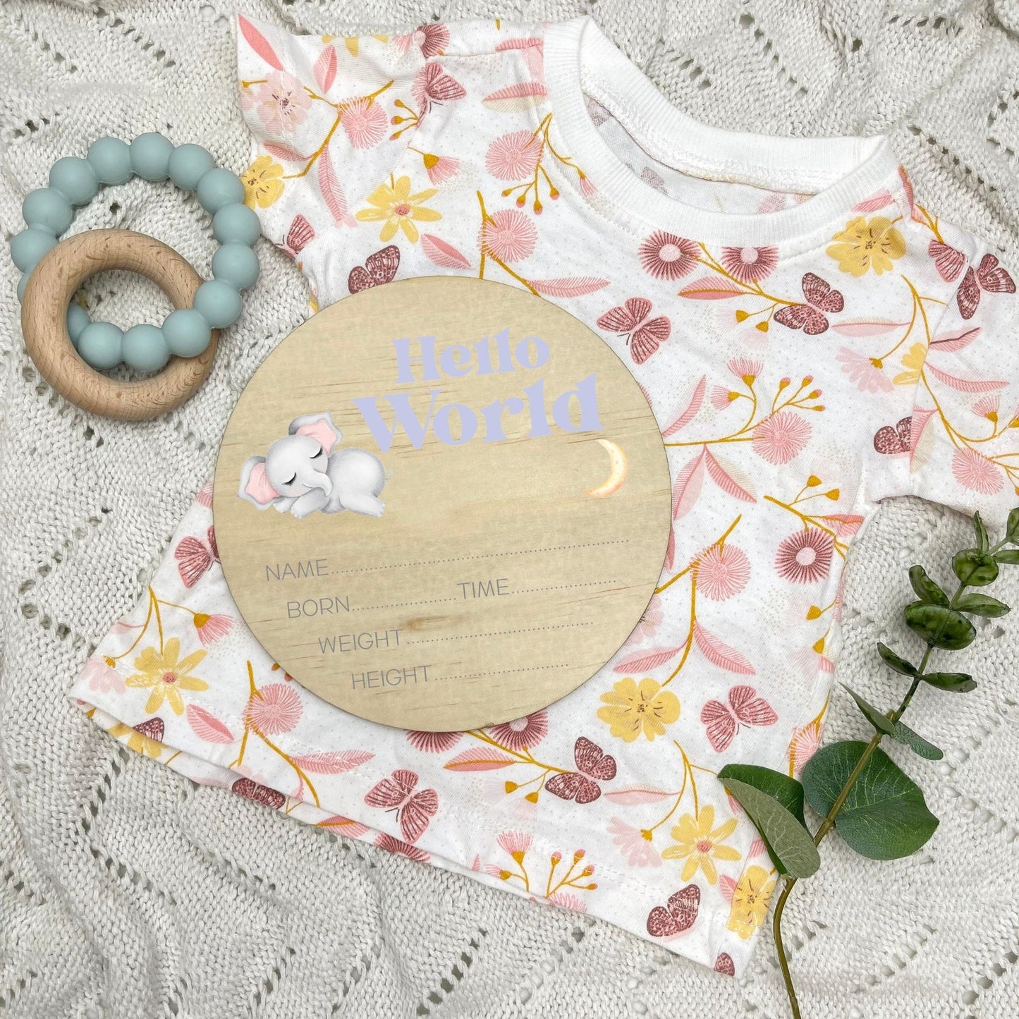 Birth announcement sign, baby birth sign, personalised baby plaque, birth plaque, newborn gift