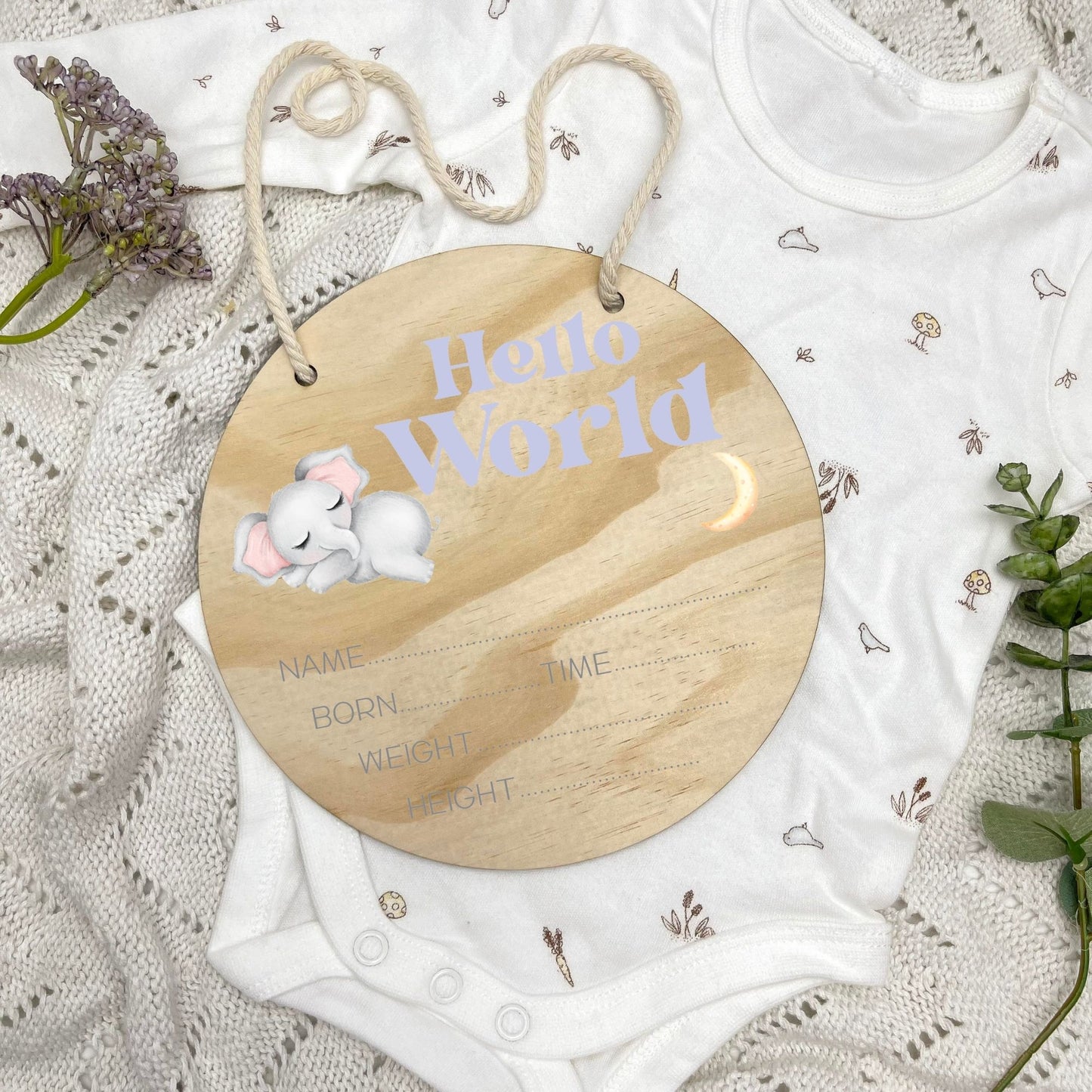 Birth announcement sign, baby birth sign, personalised baby plaque, birth plaque, newborn gift