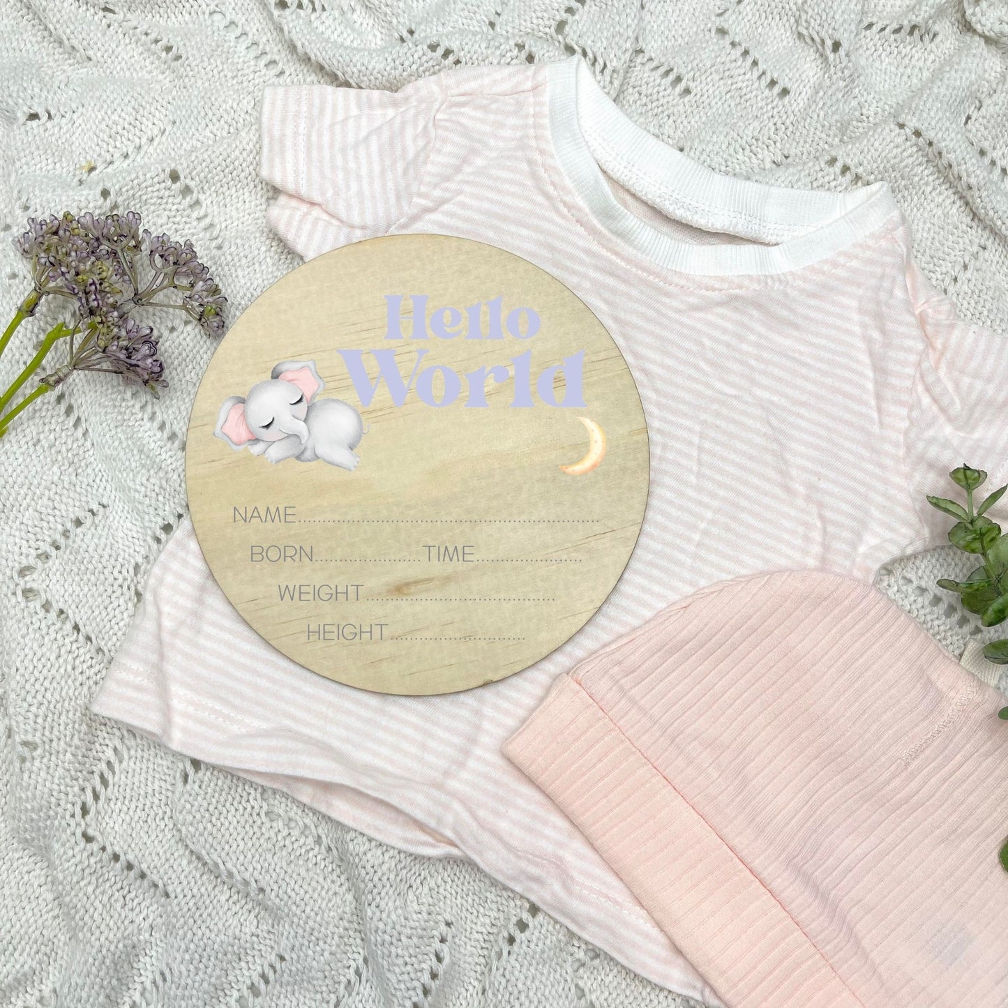 Birth announcement sign, baby birth sign, personalised baby plaque, birth plaque, newborn gift