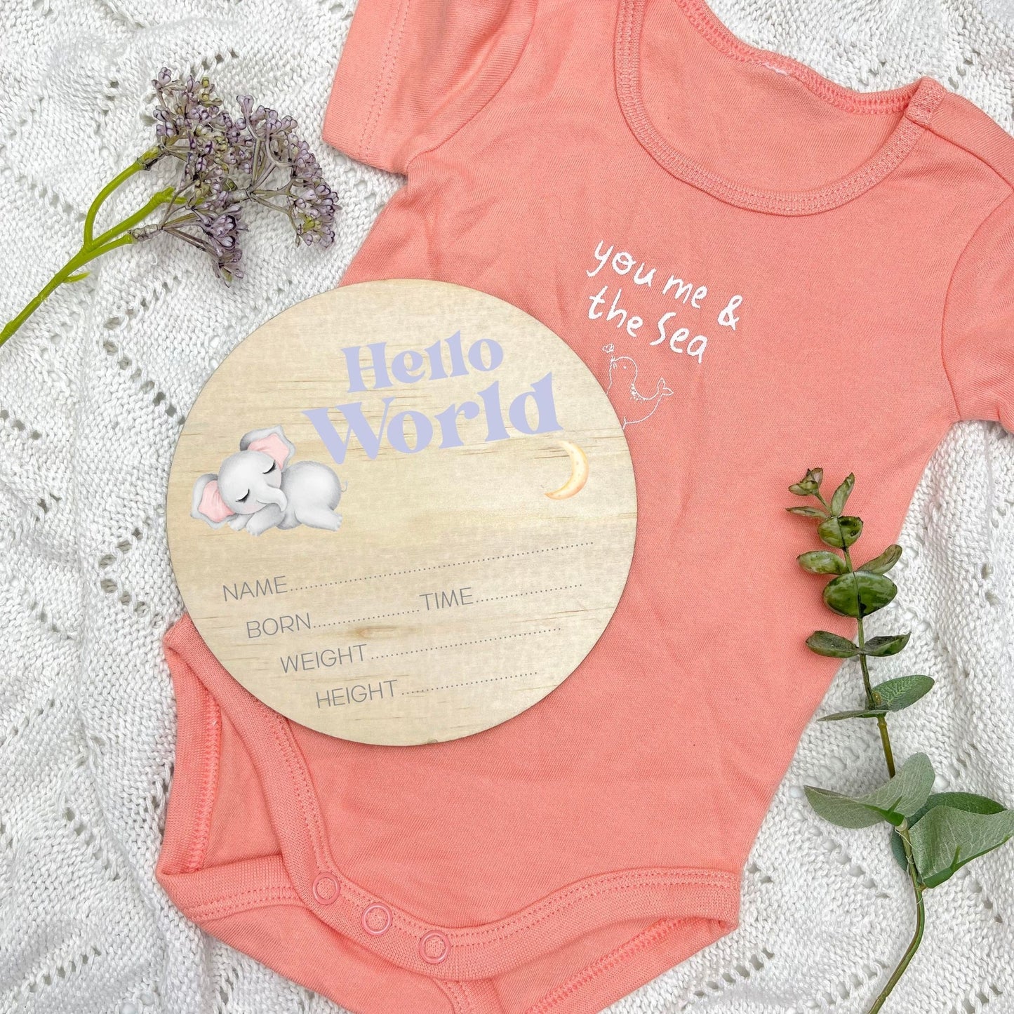 Birth announcement sign, baby birth sign, personalised baby plaque, birth plaque, newborn gift