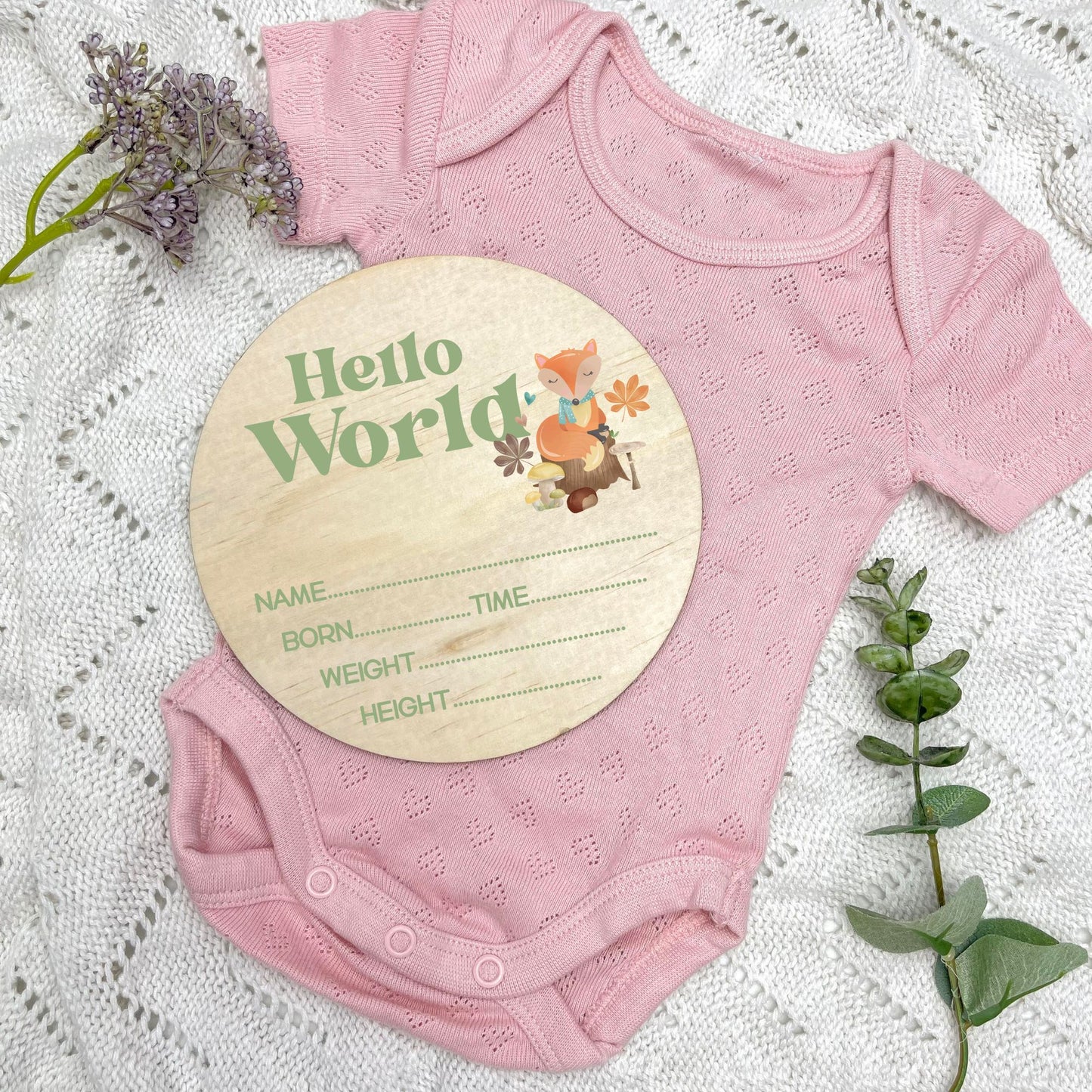 Birth announcement sign, celestial baby birth sign, personalised baby plaque, birth plaque, newborn gift