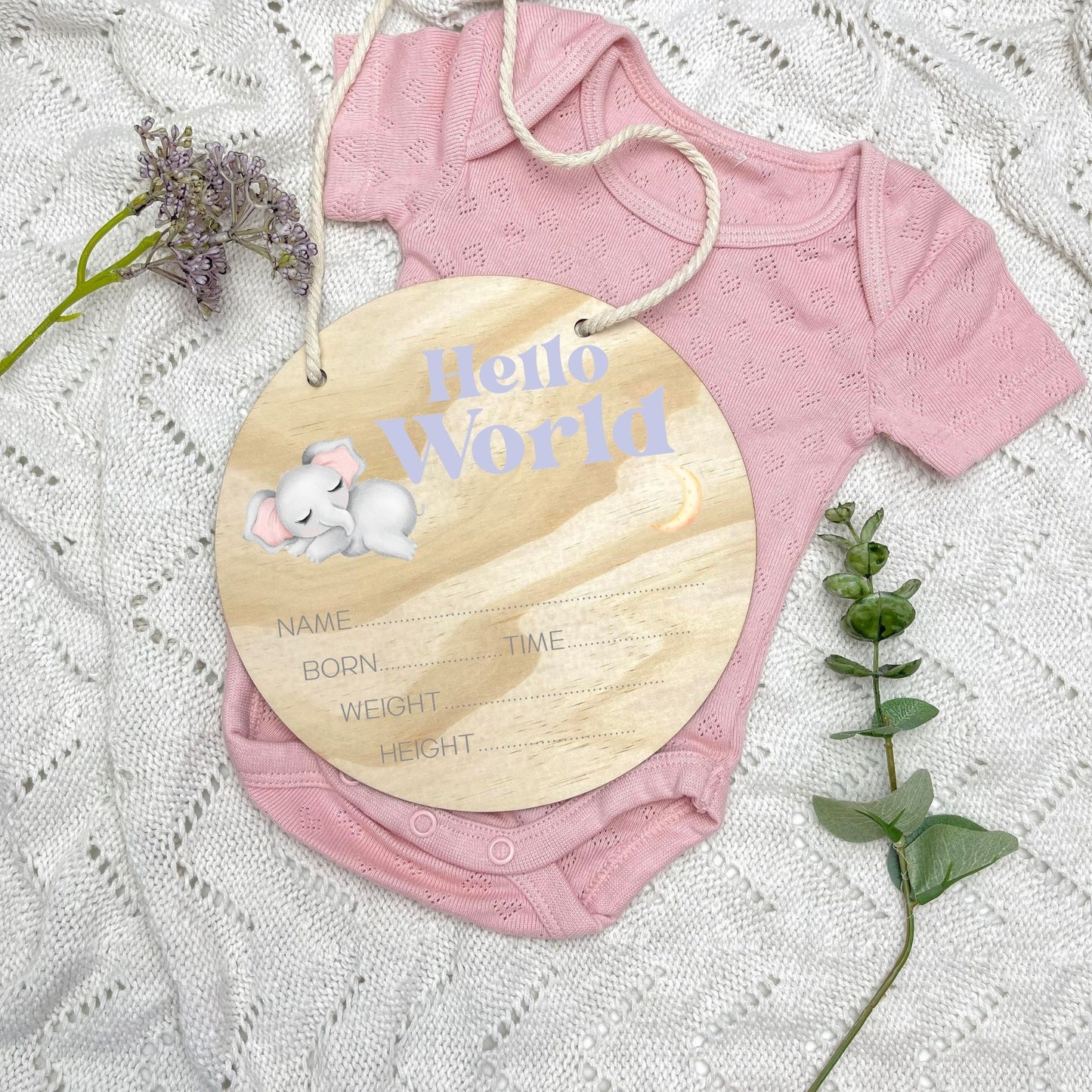 Birth announcement sign, baby birth sign, personalised baby plaque, birth plaque, newborn gift