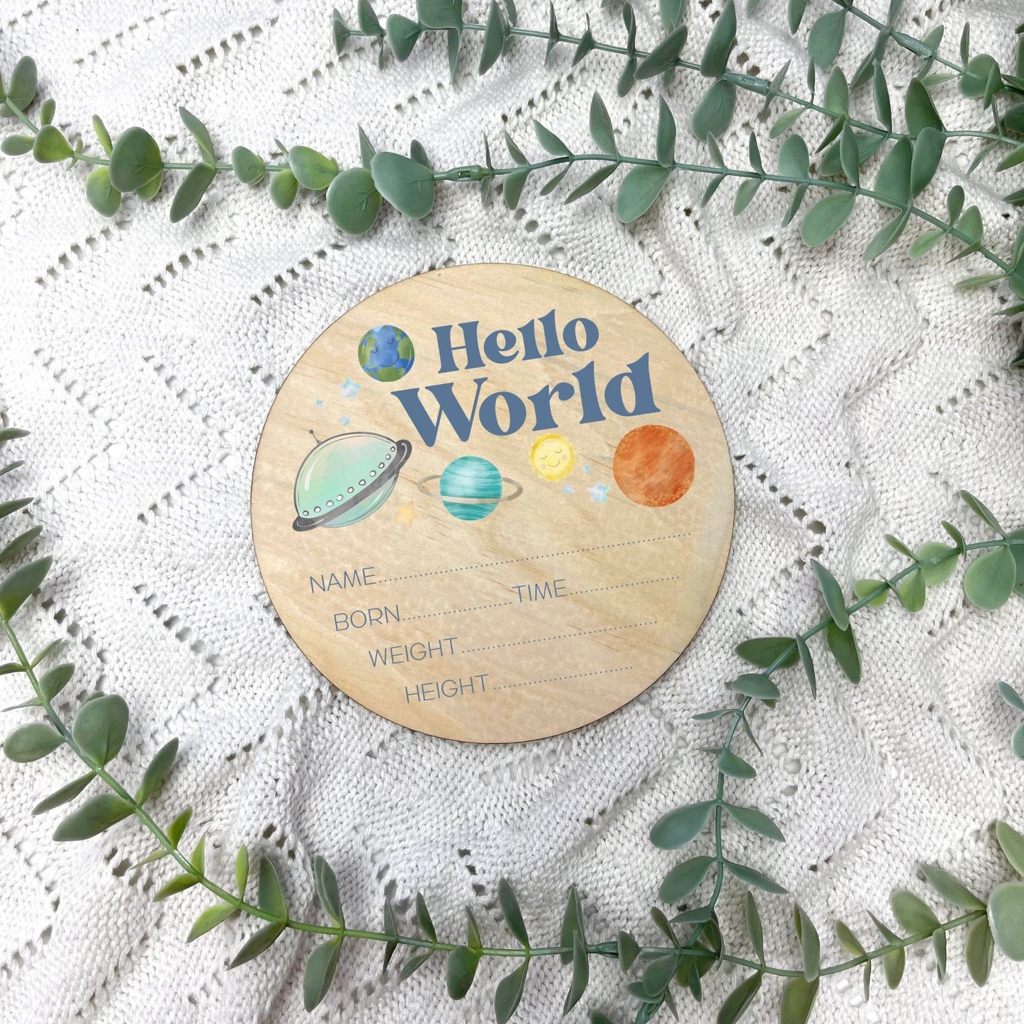 Birth announcement sign, baby birth sign, personalised baby plaque, birth plaque, newborn gift