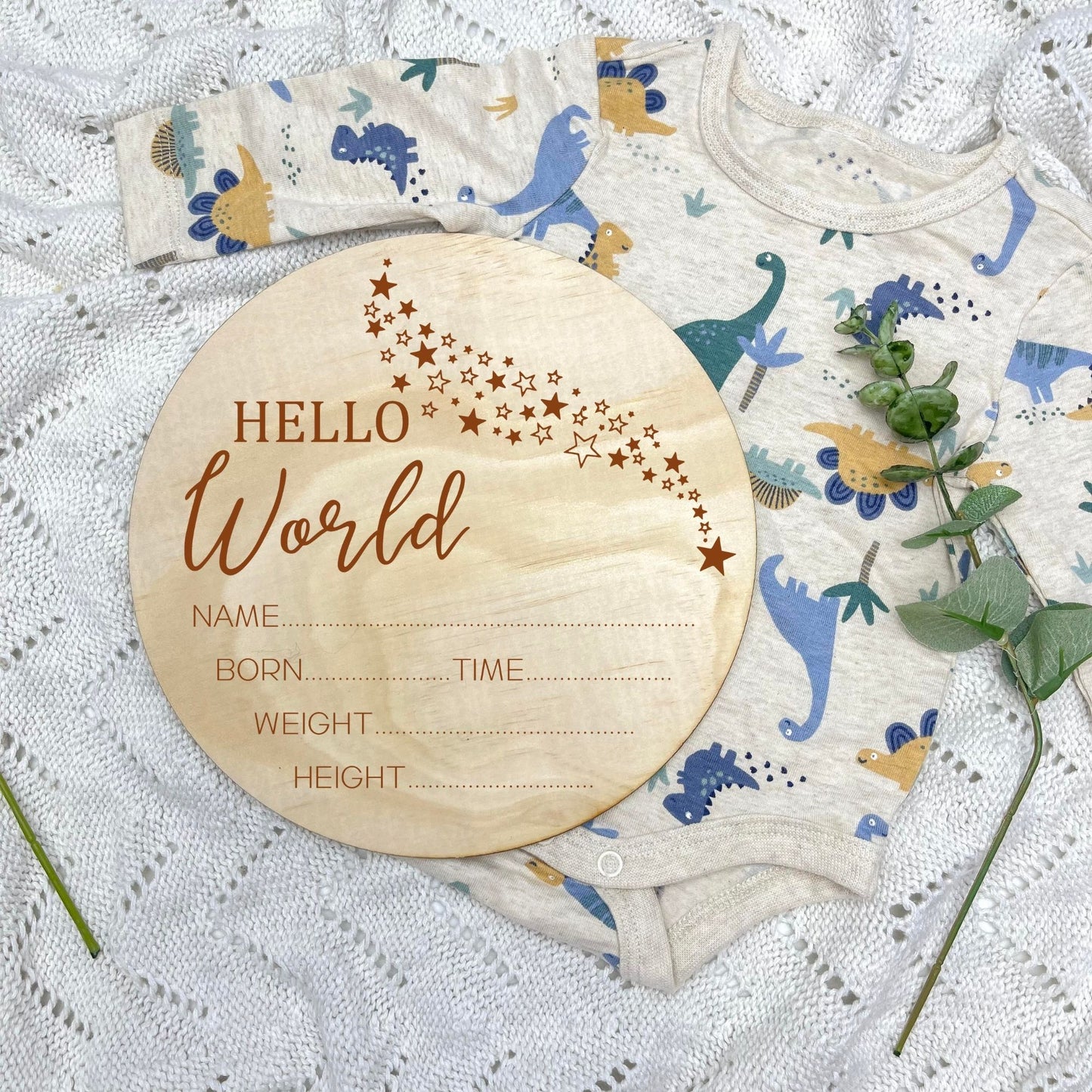 Birth announcement sign, celestial baby birth sign, personalised baby plaque, birth plaque, newborn gift
