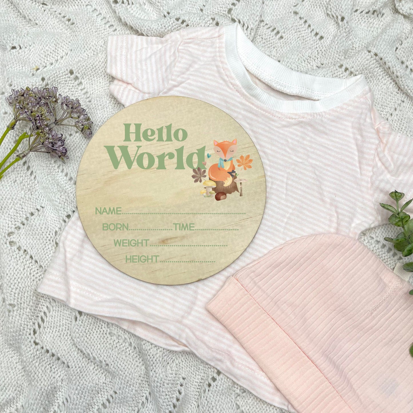 Birth announcement sign, celestial baby birth sign, personalised baby plaque, birth plaque, newborn gift