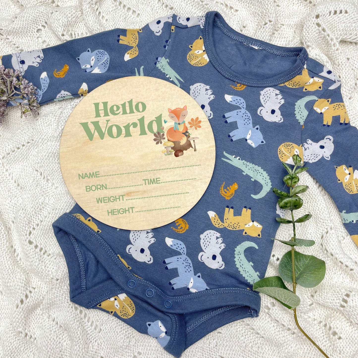 Birth announcement sign, celestial baby birth sign, personalised baby plaque, birth plaque, newborn gift