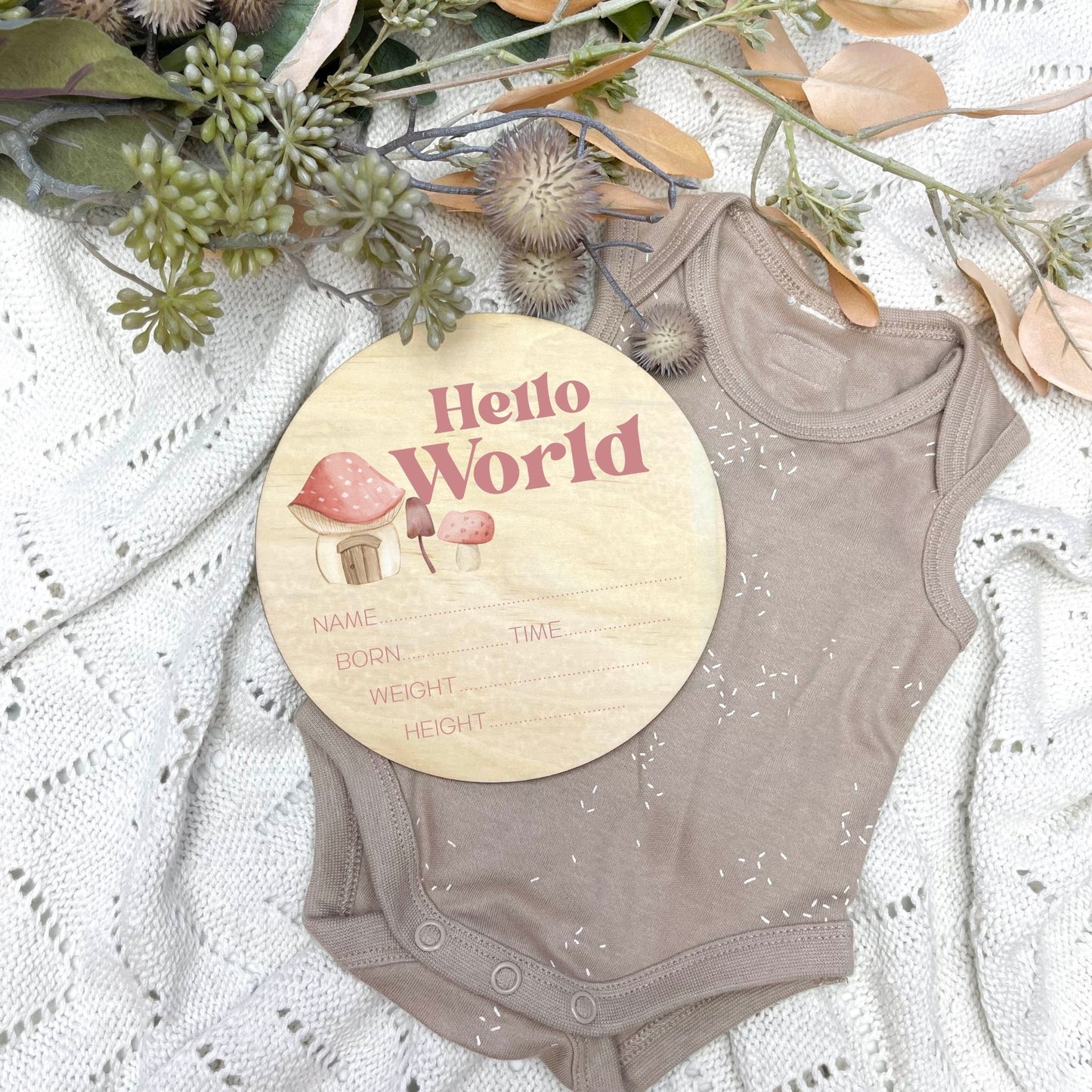 Birth announcement sign, baby birth sign, personalised baby plaque, birth plaque, newborn gift
