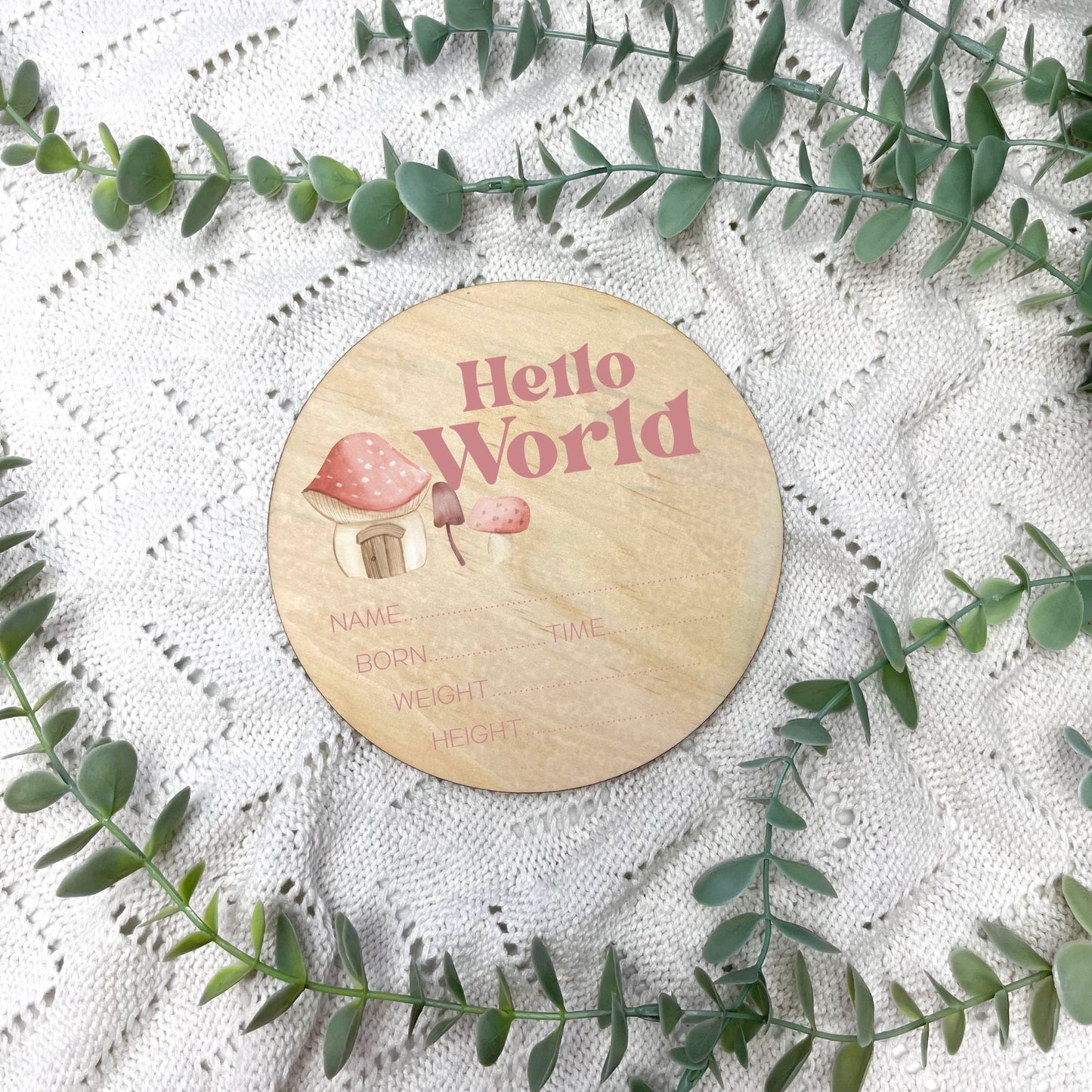 Birth announcement sign, baby birth sign, personalised baby plaque, birth plaque, newborn gift
