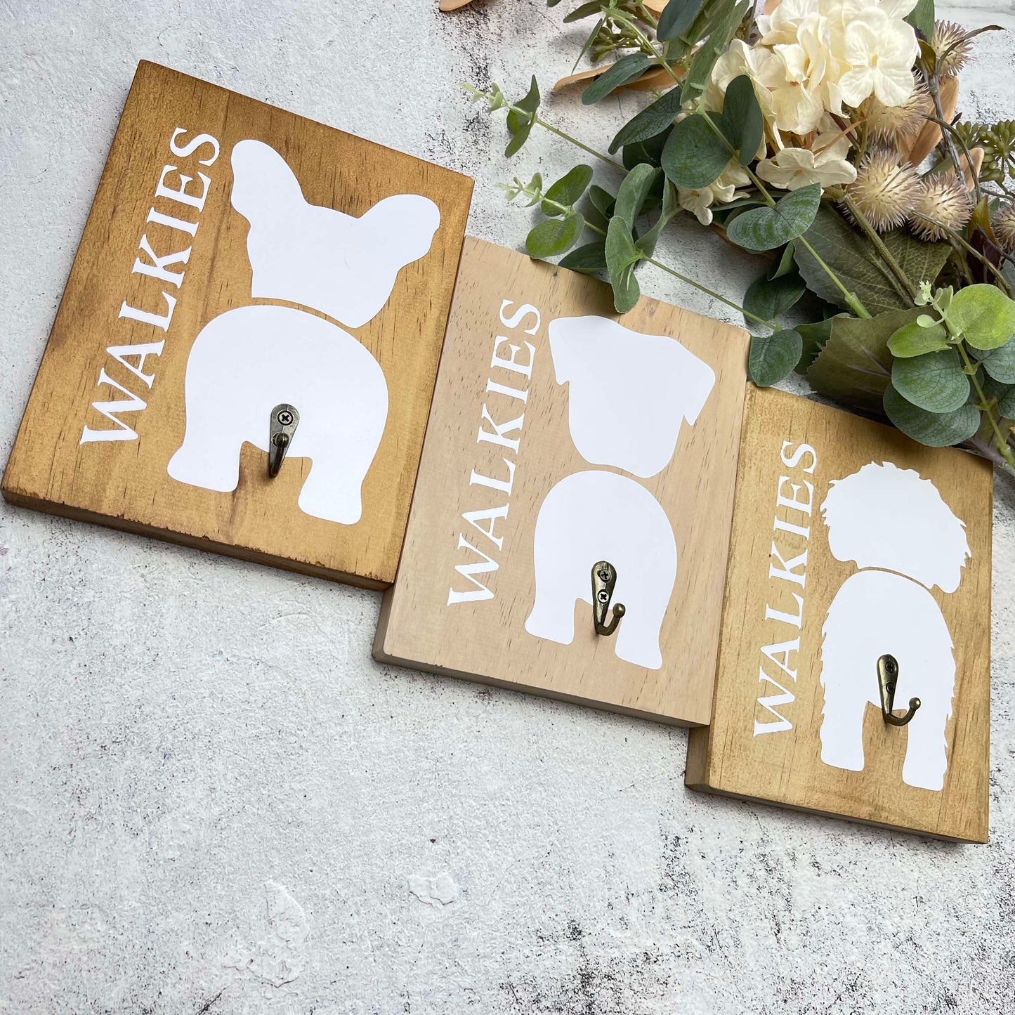 Personalised Dog Leash sign, Pet dog Sign, Pet Owners Gifts, Dog Owners Gifts