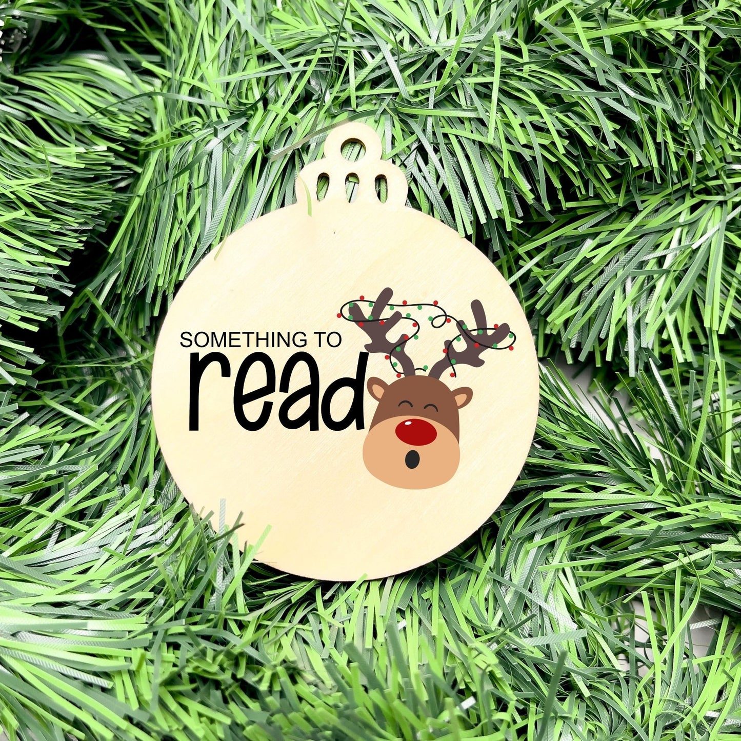 Something you want, wear, need, read bauble set, christmas gift tag set, present gift tag, something to read