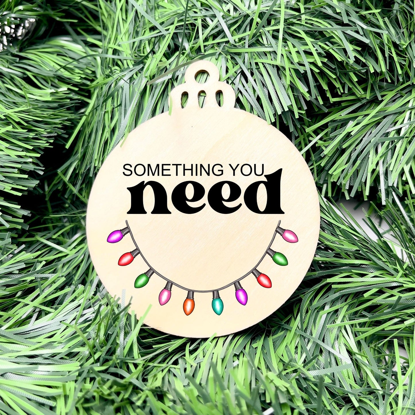 Something you want, wear, need, read bauble set, christmas gift tag set, present gift tag, something to read
