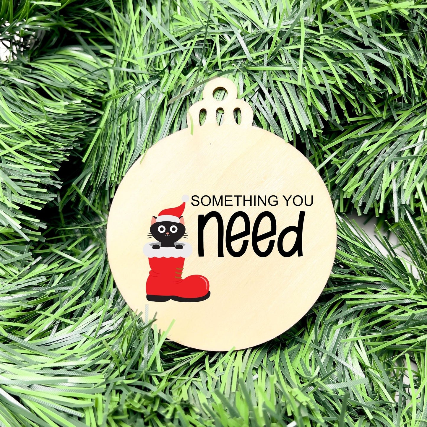 Something you want, wear, need, read bauble set, christmas gift tag set, present gift tag, something to read