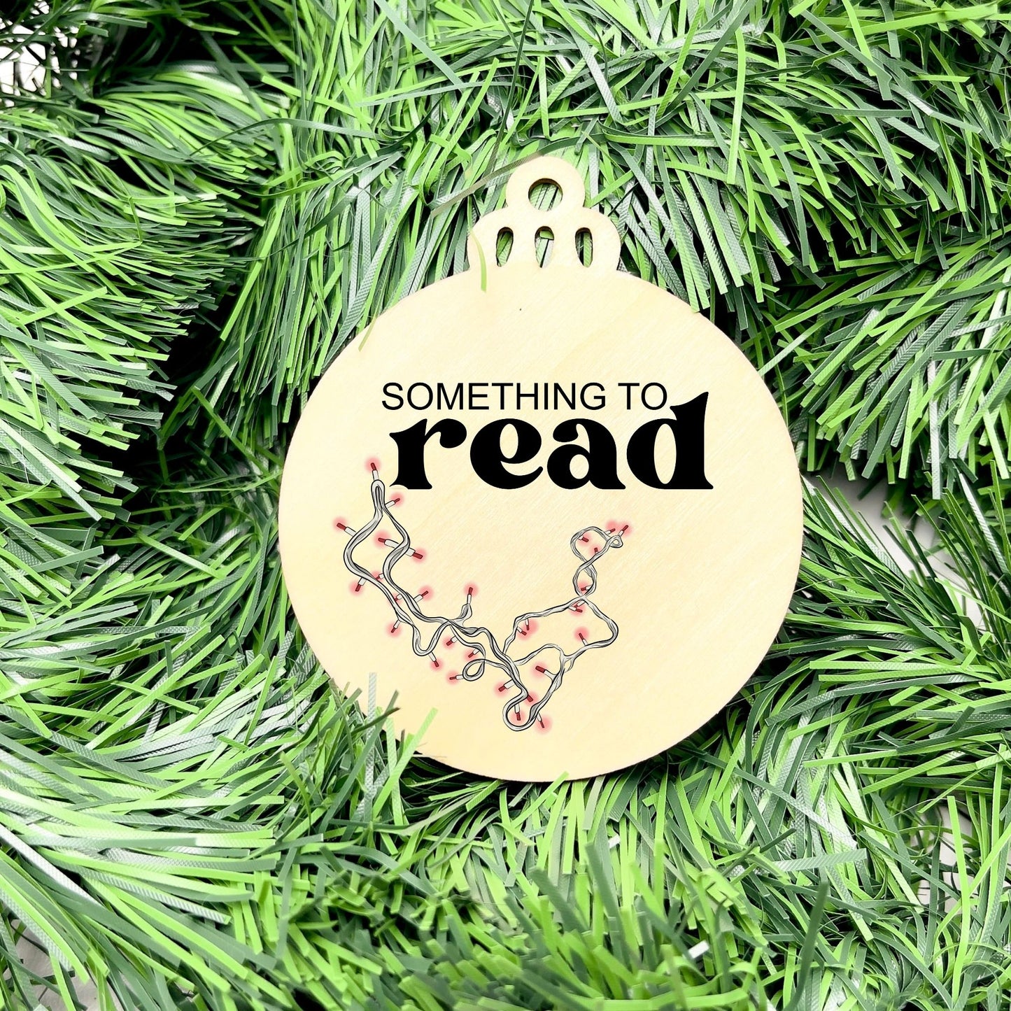 Something you want, wear, need, read bauble set, christmas gift tag set, present gift tag, something to read
