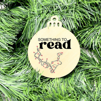 Something you want, wear, need, read bauble set, christmas gift tag set, present gift tag, something to read