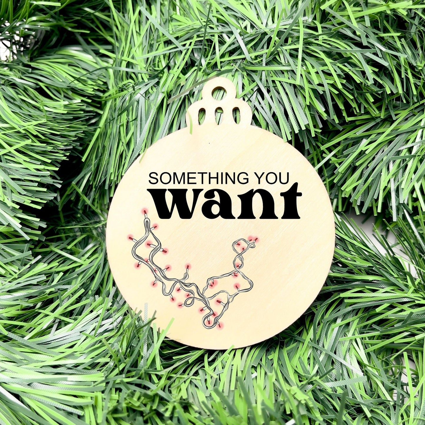 Something you want, wear, need, read bauble set, christmas gift tag set, present gift tag, something to read