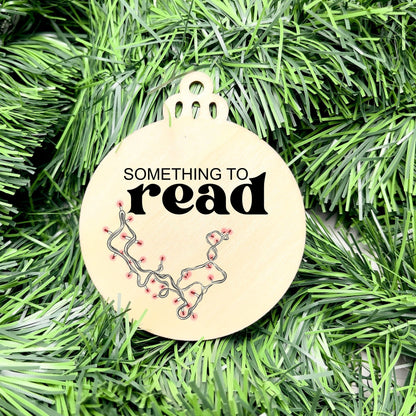 Something you want, wear, need, read bauble set, christmas gift tag set, present gift tag, something to read